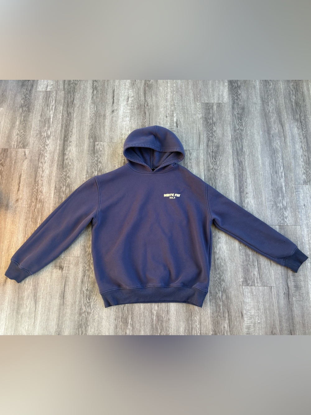 Women’s White Fox Boutique Hoodie M/L
